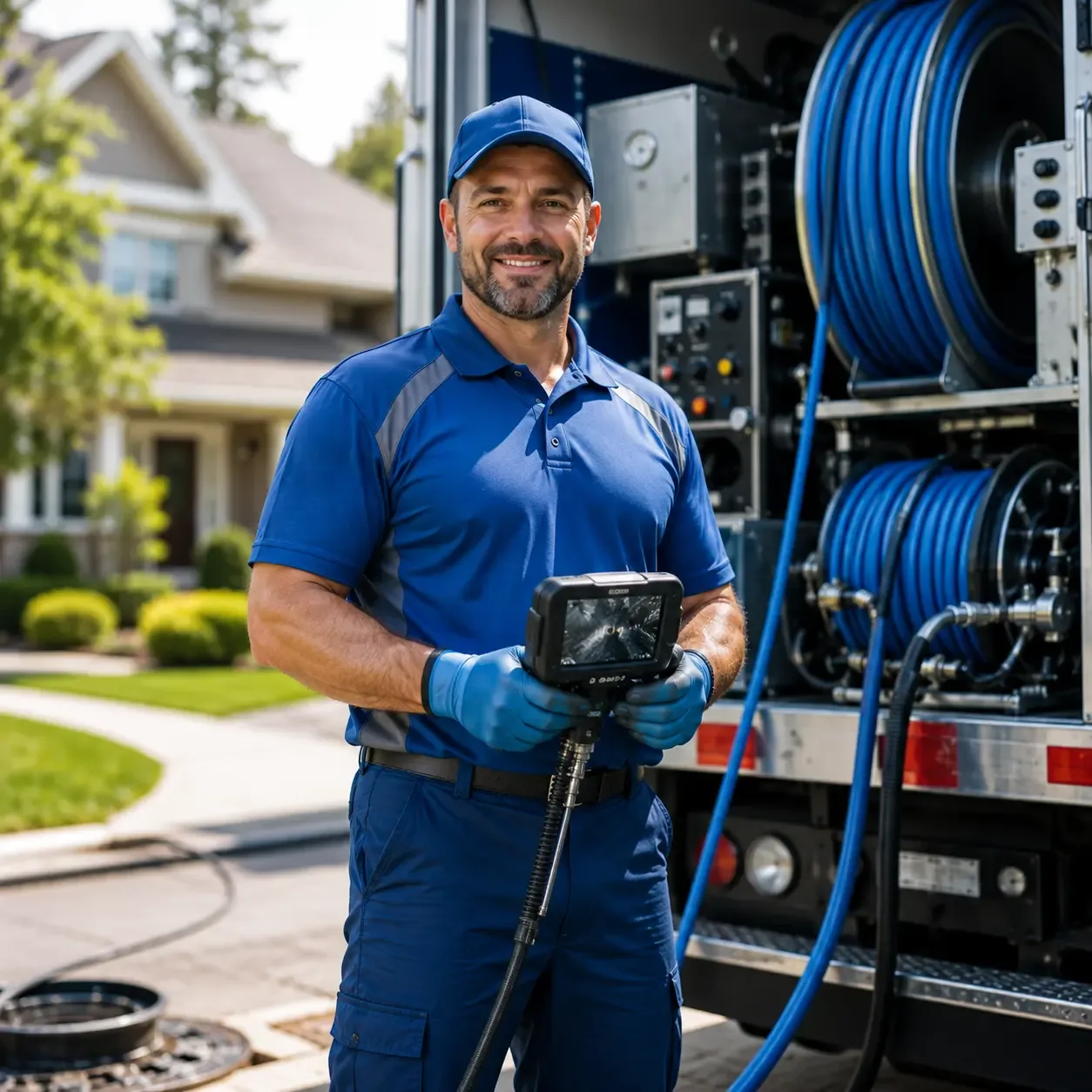 Local outdoor drain cleaning specialists in Nebo, IL